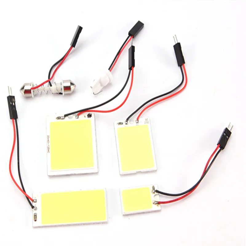 Автомобильная светодиодный ная лампа T10 W5w белая 24SMD 36SMD 48SMD для чтения | Автомобили