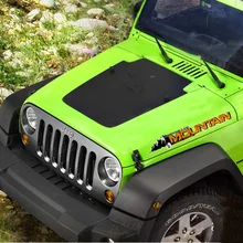 

2pcs JDM Stickers Sport Engine Hood Fender Side Letter character Car Sticker and Decal Vinyl for Jeep Wrangler Unlimited TJ JK