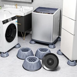 4PCS Anti Vibration Feet Pads Washing Machine Slipstop Silent Rubber Mat Refrigerator Non Slip Cushion Furniture Bracket