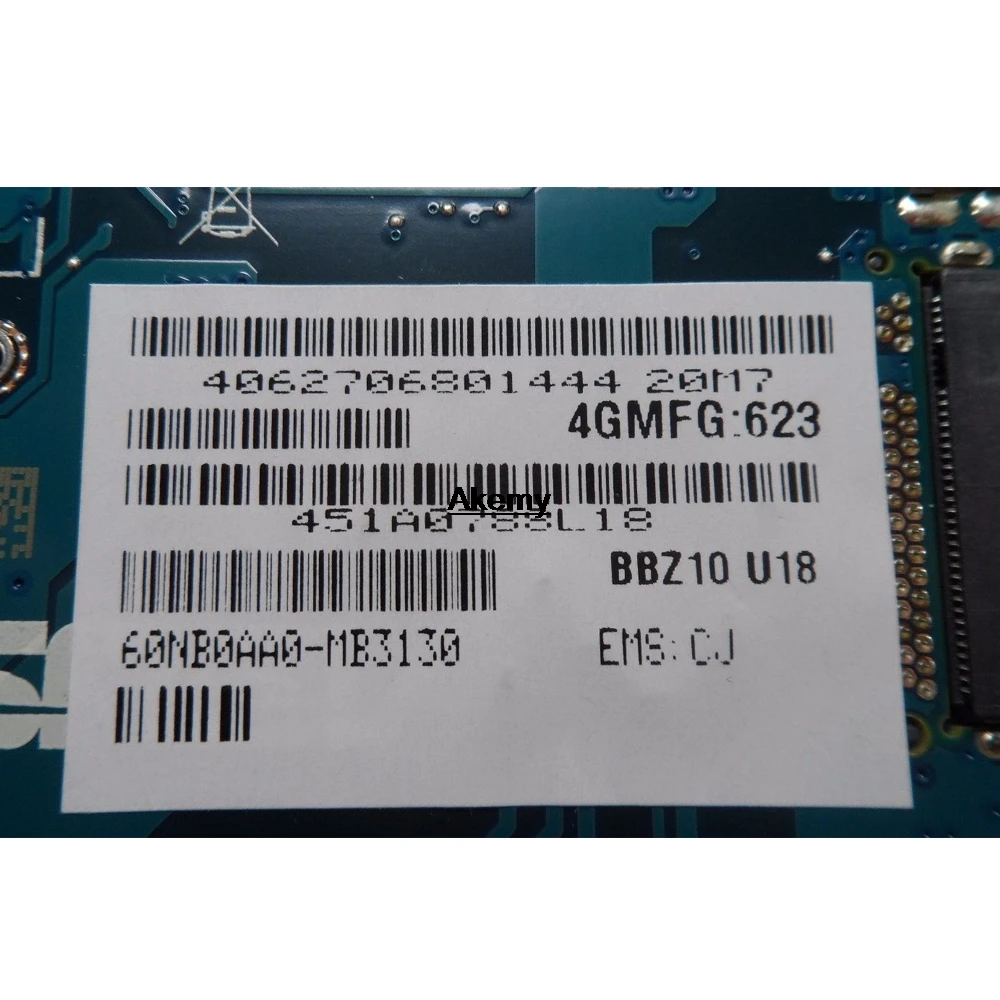 Новая материнская плата Akemy UX305CA REV 2 0 для ASUS UX305C U305C Zenbook 100% протестированный