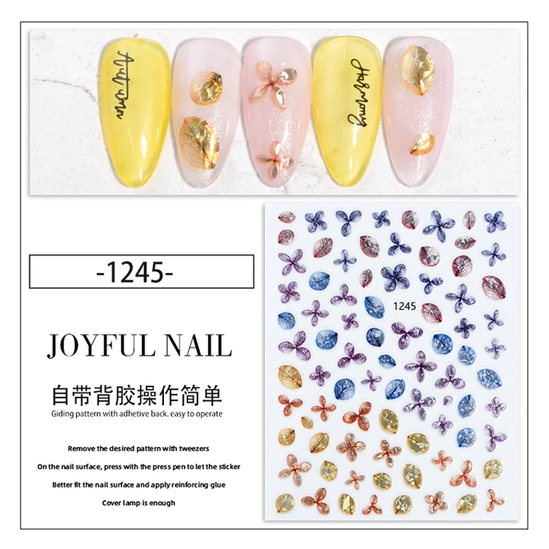 

10 шт., осенне-зимние новые лазерные наклейки