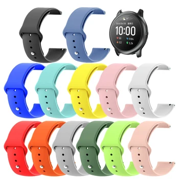

Silicone Straps For Haylou Solar LS05 Smart Bracelet Sport Replaceable Watchband Accessory For XiaoMi Haylou Solar Correa Strap