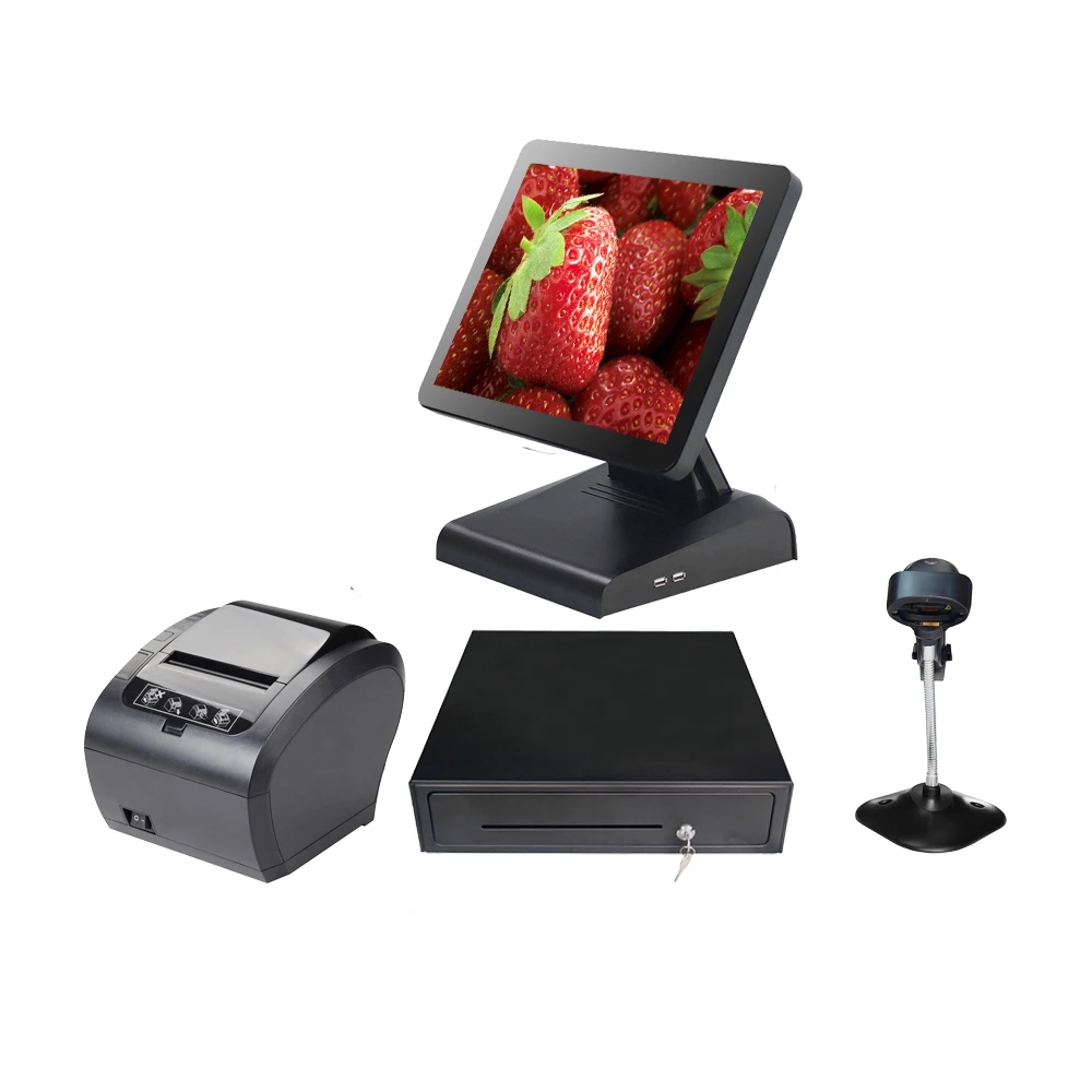

ComPosxb pos terminal high quality cash register desktop retail supermarket pos system