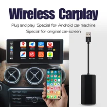 Jiuyin apple carplay sem fio android auto ligação inteligente usb dongle para carro android navegação jogador carplay interconexão telefone