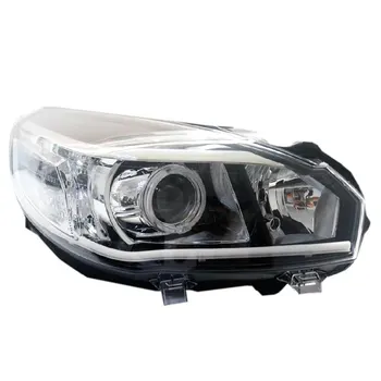 

headlight assembly for haval Great Wall M4 LED angel eye turn signal Bi-lens HID bulbs with 65W Ballast, left and right