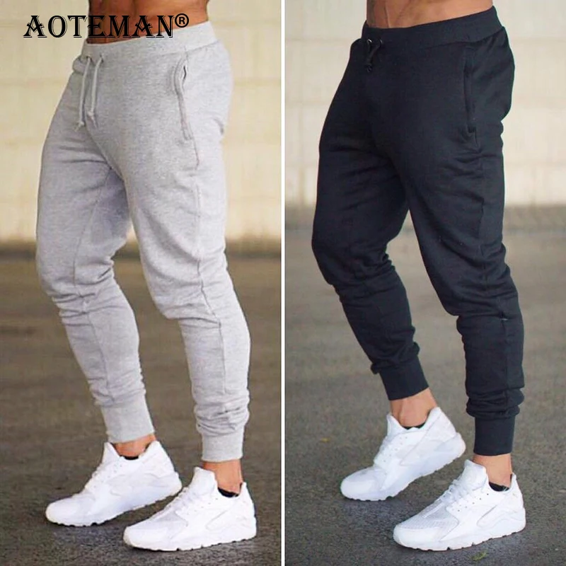 

Men Sport Pants Jogger Solid Male Clothing Cargo Trousers Casual Sweatpant Men Streetwears Fitness Track Spring Autum Pant LM176