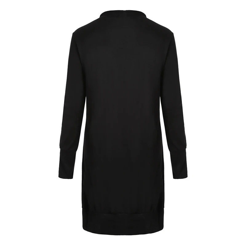 Pull Femme женские пальто модный однотонный кардиган на пуговицах стоячий воротник с длинным рукавом Осень Зима Мода