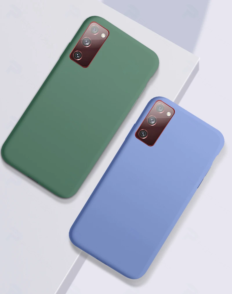 HINWEIS 20 ULTRA HINWEIS 10 LITE 8 9 S10 + S20 + S20 FE Weiche Abdeckung Flüssigsilikonhülle für Samsung Galaxy S21 S21 + S10 S10E S8_voghion.com