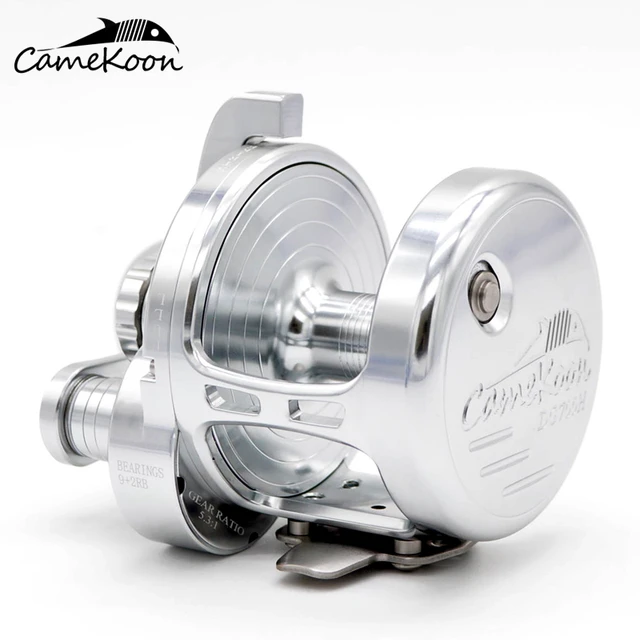 CAMEKOON Fishing Reels Lever Drag Jigging Reel 9+2 BBs Trolling