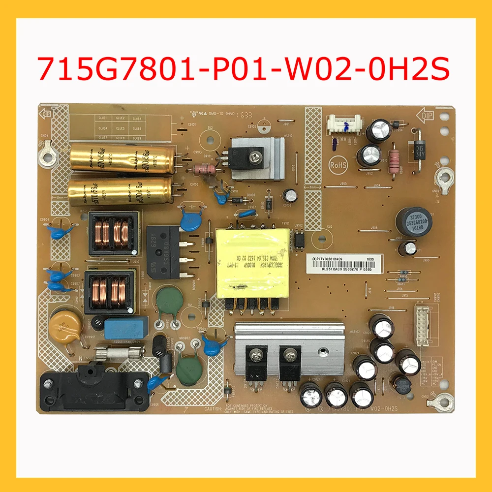 715G7801 плата питания для SONY SAMSUNG LG.... И т. Д. ТВ оригинальная доска P01 W02 0H2S