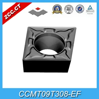 

Original ZCC CT 10pcs/box CCMT09T308-EF YBG205 CCMT 09T308 Carbide Inserts Cutter Lathe Tools Turning Tool CNC utensili tornio