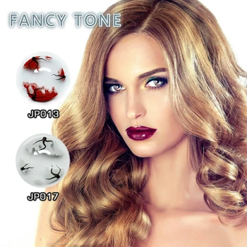 

[FANCY TONE] 1Pair (2pcs) Crazy contacts Coloured Contact Lenses for Eyes Cosmetic Contact Lenses Eye Color Halloween Contacts