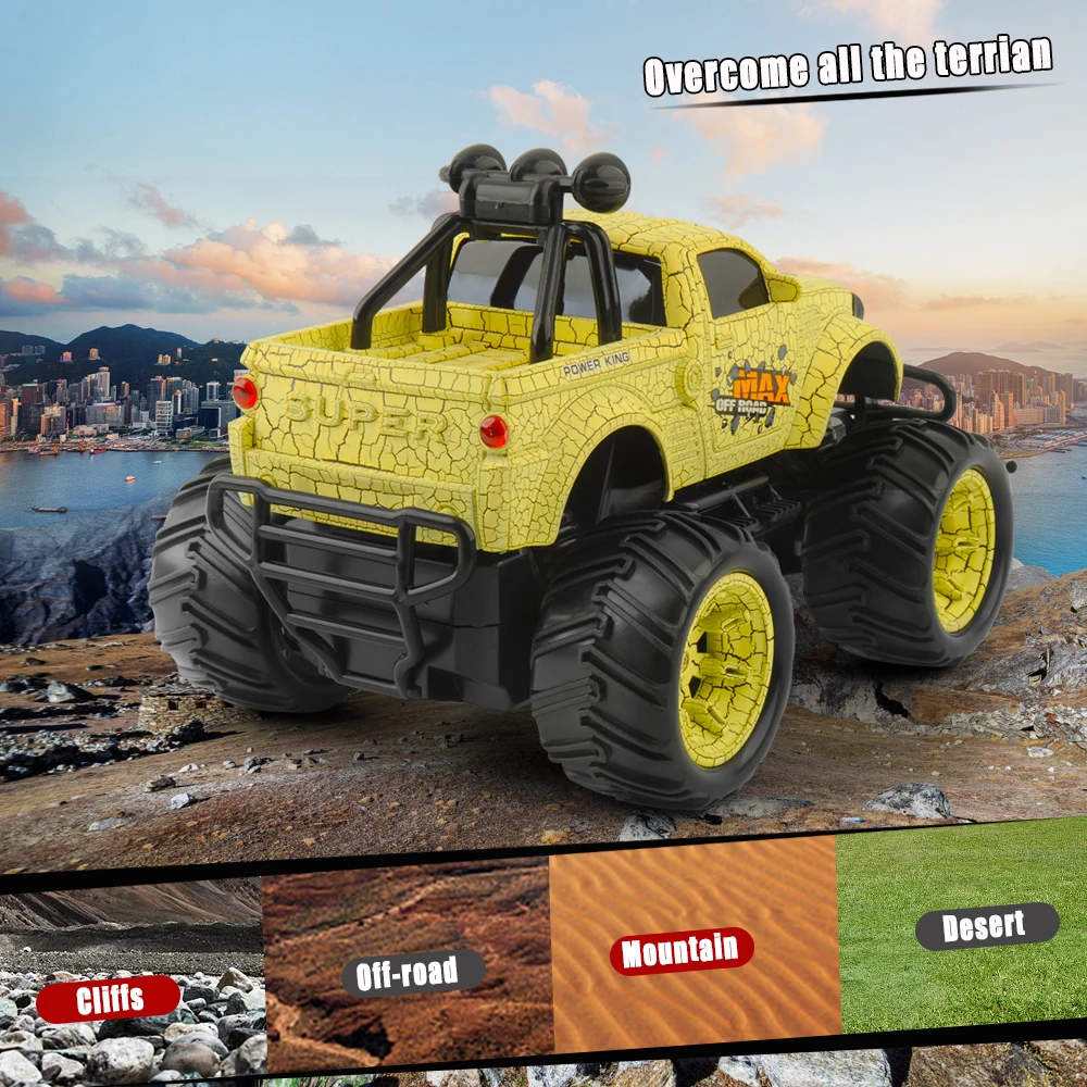 Радиоуправляемая машина 1/20 автомобилей на пульте управления 27 МГц Monstertruck внедорожные автомобили oyuncak игрушки для детей