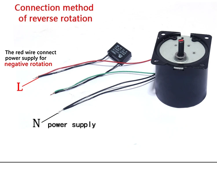 HYS моторный накопитель переменного тока 220 V 40W Шестерни синхронный двигатель высокий крутящий момент 160 кг стартовый конденсатор с алюминиевой крышкой, электрические 220 вольт 2,5/5/10/15/20/110 об/мин 70ktyz