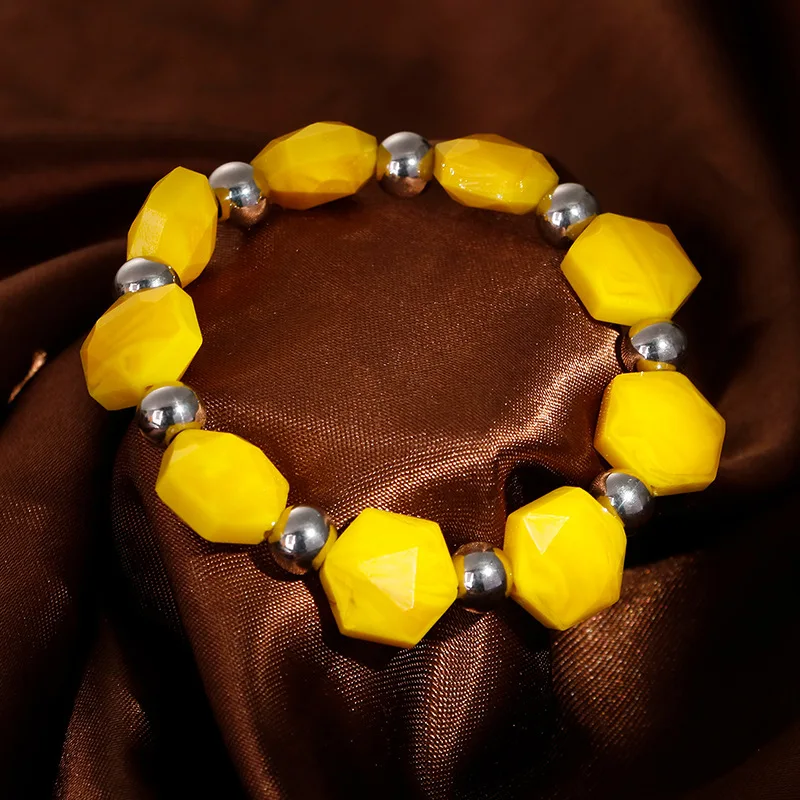 Billig Mode Perlen Armbänder Edelstahl Glas Perlen Armbänder Schmuck Für Frauen