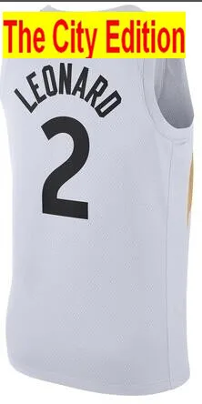 1 Мужская молодежная Женская баскетбольная майка 2 Kawhi Leonard - Цвет: 1