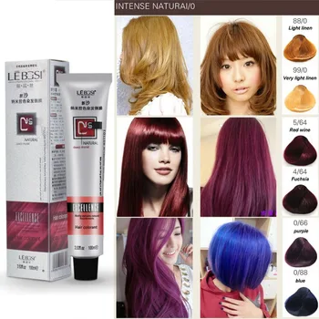 

Hair Dyeing Cream No Irritation No Odor Hair Color Cream Polychromatic Hair Dye Mud High Quality Good Use W5