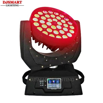 

Wireless DMX Zoom Led Moving Head Wash 36 x12W RGBWA+UV 6in1 Beam Stage Lighting for Party Concert Nightclub Show Event