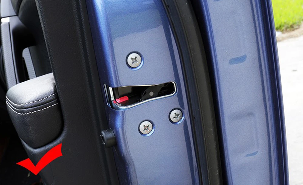 Наклейки для автомобиля для Fiat 500 Suzuki Grand Vitara Swift SX4 Mitsubishi ASX Audi A4 B6 дверные винты крышки аксессуары