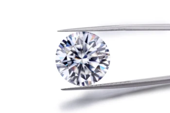 

15mm DEF Round Brilliant Cut VVS 10ct Moissanite Test Passed Possitive Loose Gemstone For Jewelry making