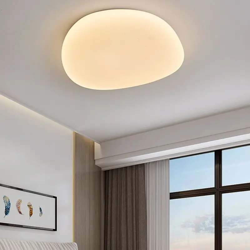 Sala de Estar Moderno Quarto Contratado Absorve Cúpula Lâmpada Led Criativo Personagem Individual Estudo Paralelepípedos Luz 1 Moderno quarto contratado absorve luz cúpula lâmpada