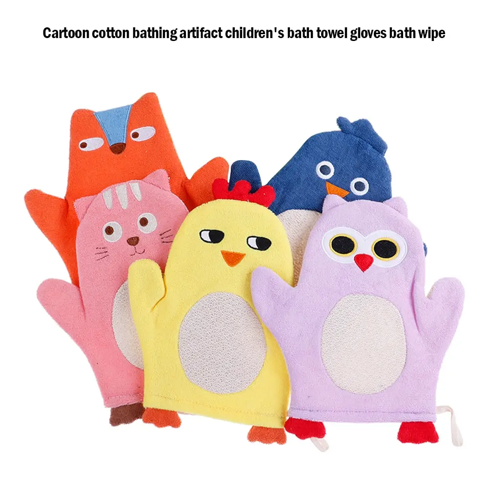 

Bath Brushes Shower Products Comfortable Soft Towel Accessories Infant Children Rub baby Rubbing Body Wash Sponge Cotton