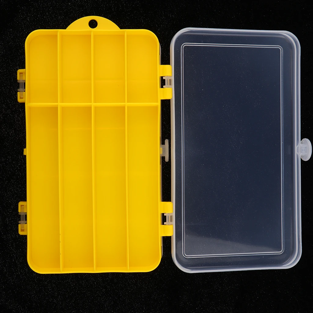 Fishing Lure Boxes Plastic Portable Storage Case Double Layered Box for