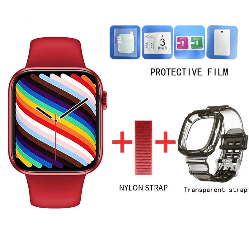 Wearpai Smart Watch HW19 Full Screen Sleep Monitor Double Buttons Make Call Smartwatch Sport Women Men pk iwo 13 W46 IWO W37 PRO 