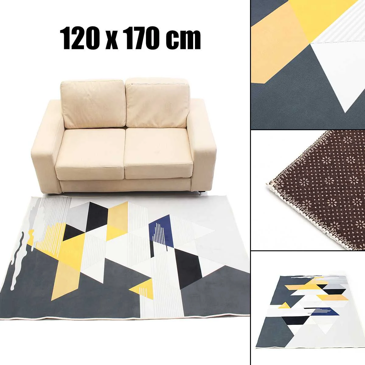 120x170 см ковер для декора гостиной в скандинавском стиле с 3D принтом для спальни домашний придиванный коврик для йоги коврик для ванной нескользящий коврик