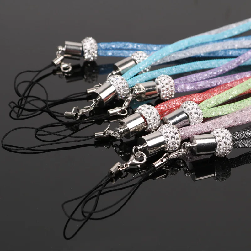 

Lanyard Neck Strap for ID Card Holders Glitter Lanyards Office Neck Strings Strap Camera MP3 Mobile Phone Hang Slings Rope New