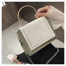 Женские сумки через плечо, модные женские кожаные Сумки из искусственной кожи, Наплечная Сумка на цепочке, Портативная сумка, женская сумка-тоут, сумка-мессенджер