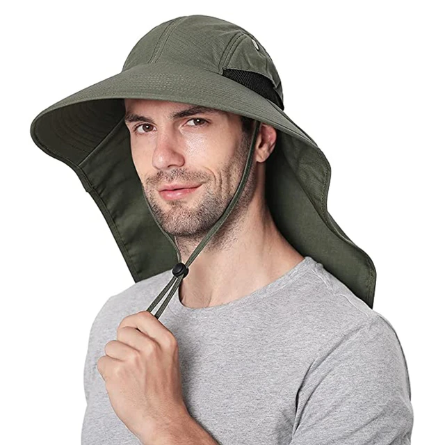 Summer Unisex Sun Hat Adjustable Fishing Bucket Hat Cotton Wide Brim  Climbing Cap Sun Protection Hat For Outdoor Activity - AliExpress