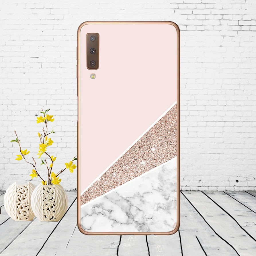 D19 Чехол для samsung Galaxy A7 силиконовый чехол для телефона с принтом чехол-накладка на заднюю крышку для samsung A7 A750 A750F 6,0 дюймов - Цвет: D19