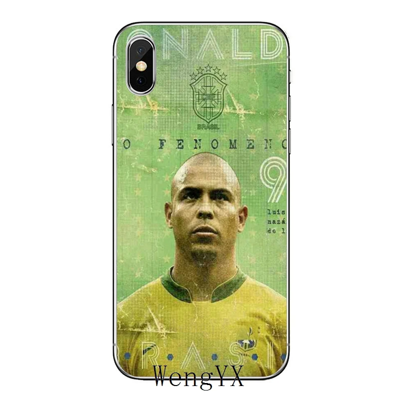 Чехол для iPhone 11 pro XR X XS Max 8 7 6s plus SE 5s 5c iPod Touch 5 6 бразильский Роналдо Luiz Nazario R9|Бамперы|