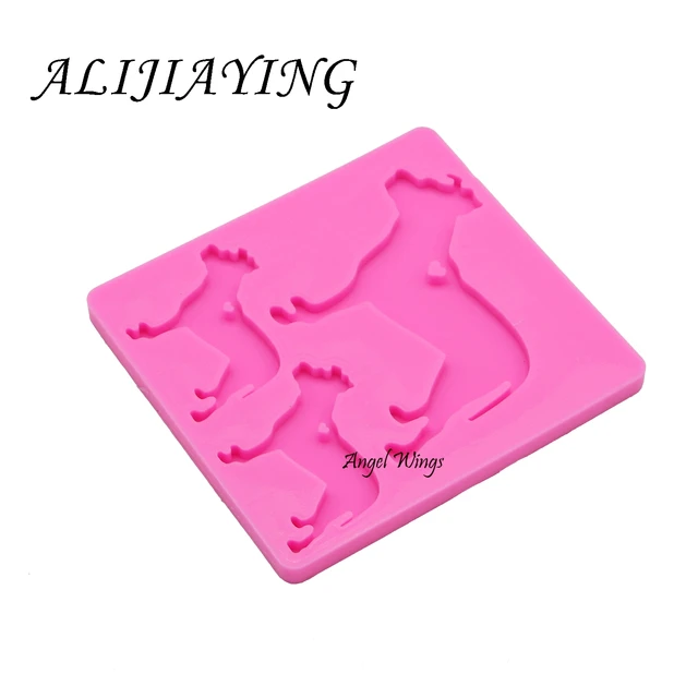 Diy Kutya Családi Szilikon Penész Anya/Baba Kulcstartó Folyékony Nem Ragadós Epoxi Gyanta Formák Dy0103 - Image 4