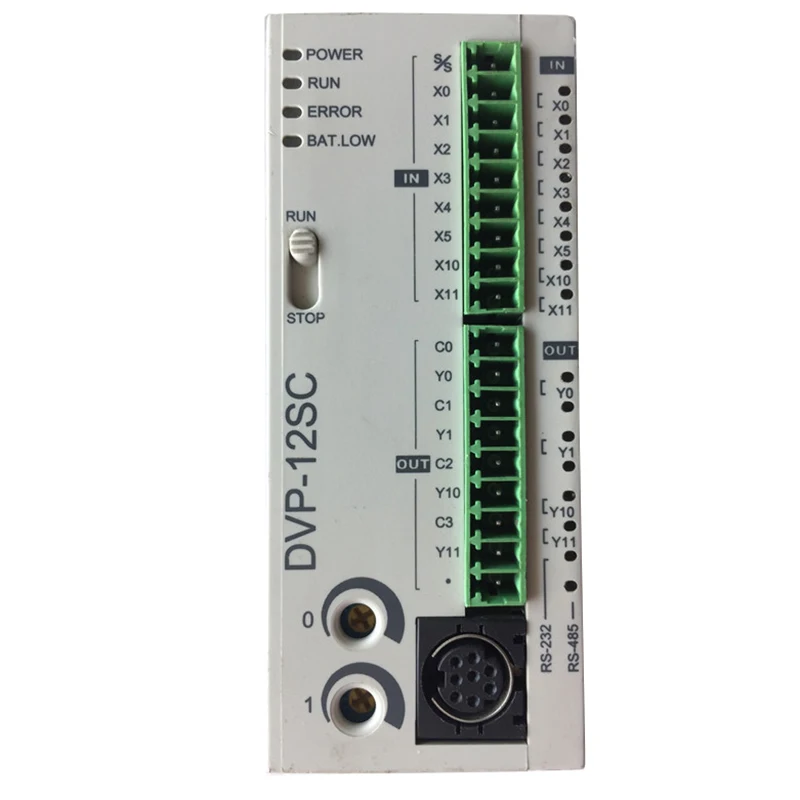 Б/у программируемый логический контроллер PLC Dvp12sc11t 12 хост 8 4 транзистор 100%