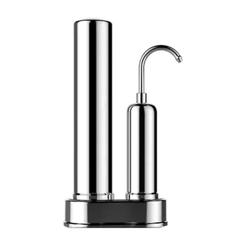 

Stainless Steel Water Purifier Kitchen Faucet Washable Ceramic Percolator Mini Water Rust Bacteria Removal Replacement Filter