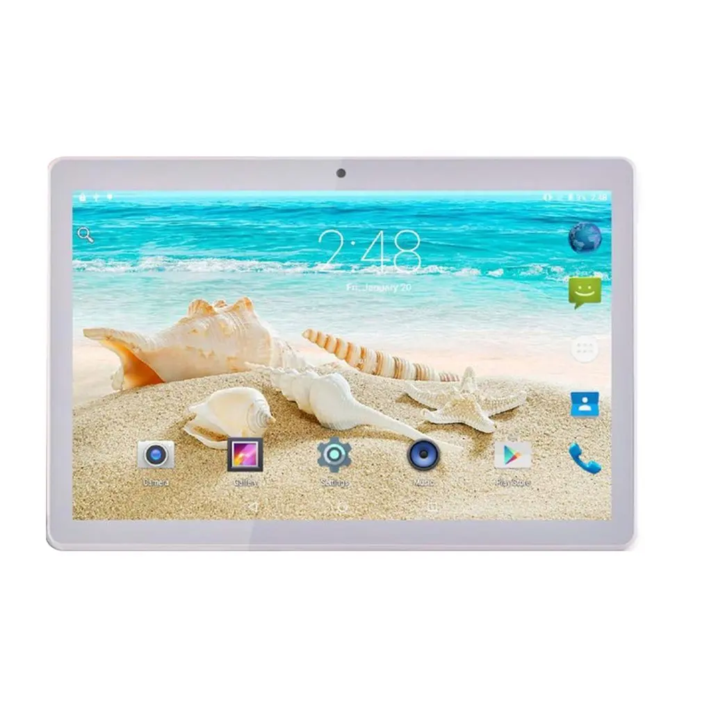 

10.1 inch Original Design 3G Phone Call Android 7.0 8 Core 64GB Tablet PC Computer Metal Shell Double Card
