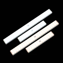 38/68 светодиодный s PIR Светодиодный светильник с датчиком движения, шкаф, шкаф, кровать, светодиодный светильник для шкафа, ночной Светильник для шкафа, лестницы для кухни