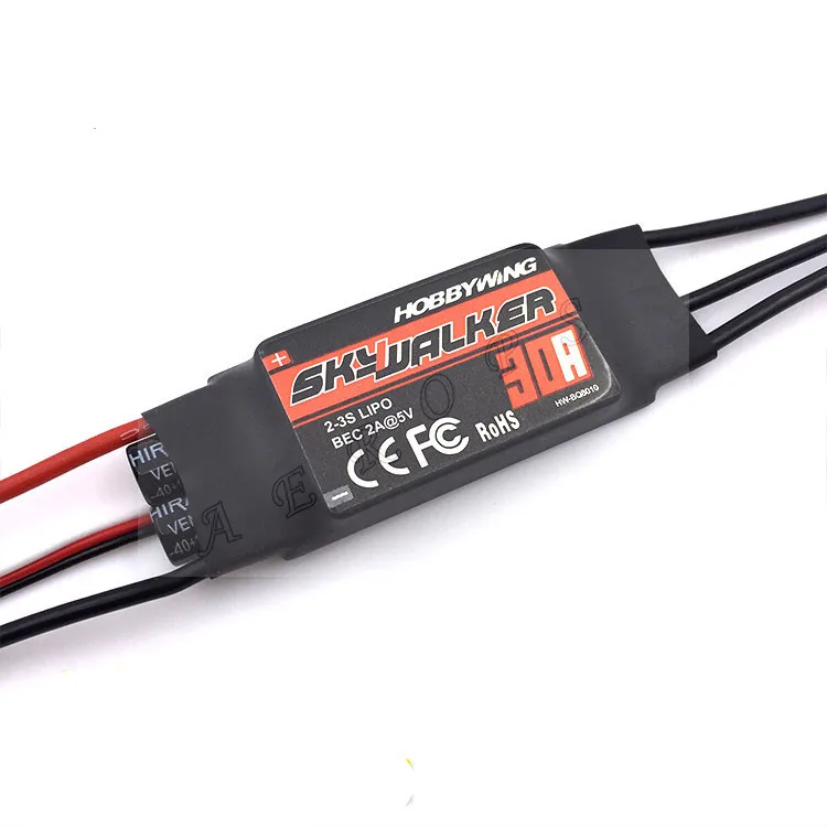Оригинальный регулятор скорости Aerops Hobbywing Skywalker 30A ESC с UBEC для радиоуправляемых