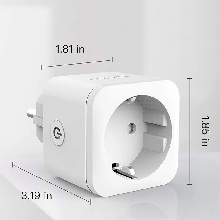 Tuya-EU 16A Ʈ ÷ WiFi ,  , Ÿ̹ , Ʈ    Alexa Google assistant ȣȯ,