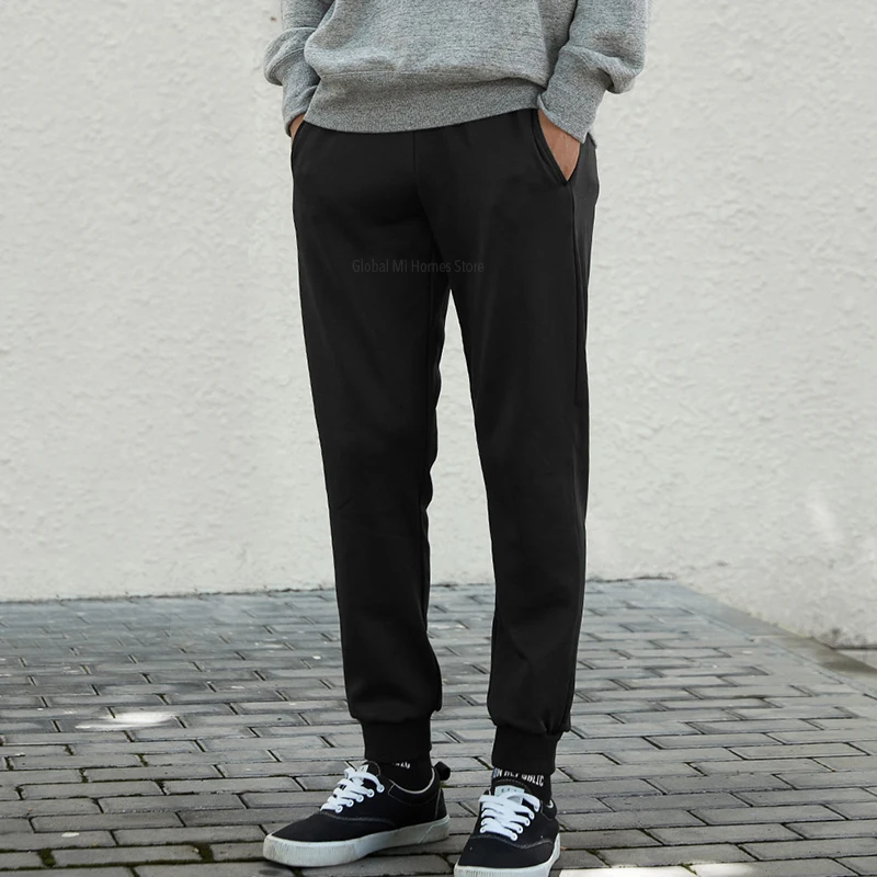 Xiaomi Mijia water-repellent anti-static fleece knit pants trousers fleece beam foot close-up version fashion warm sports men