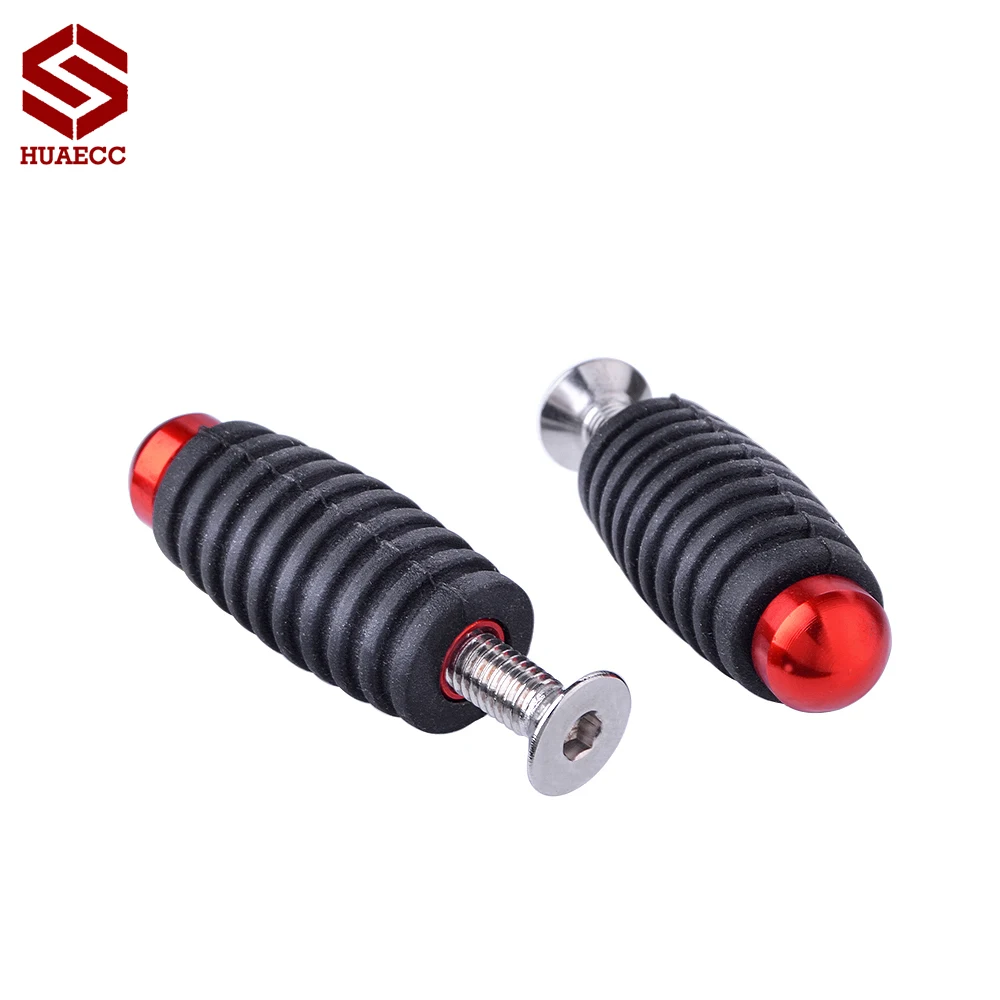 Motorcycle Footrests Pair Motorcycle Gear Shift Brake Lever Toe Pegs Toepegs Pedals M6 Footpegs for Yamaha Kawasaki Honda Ducati Racing Rearset