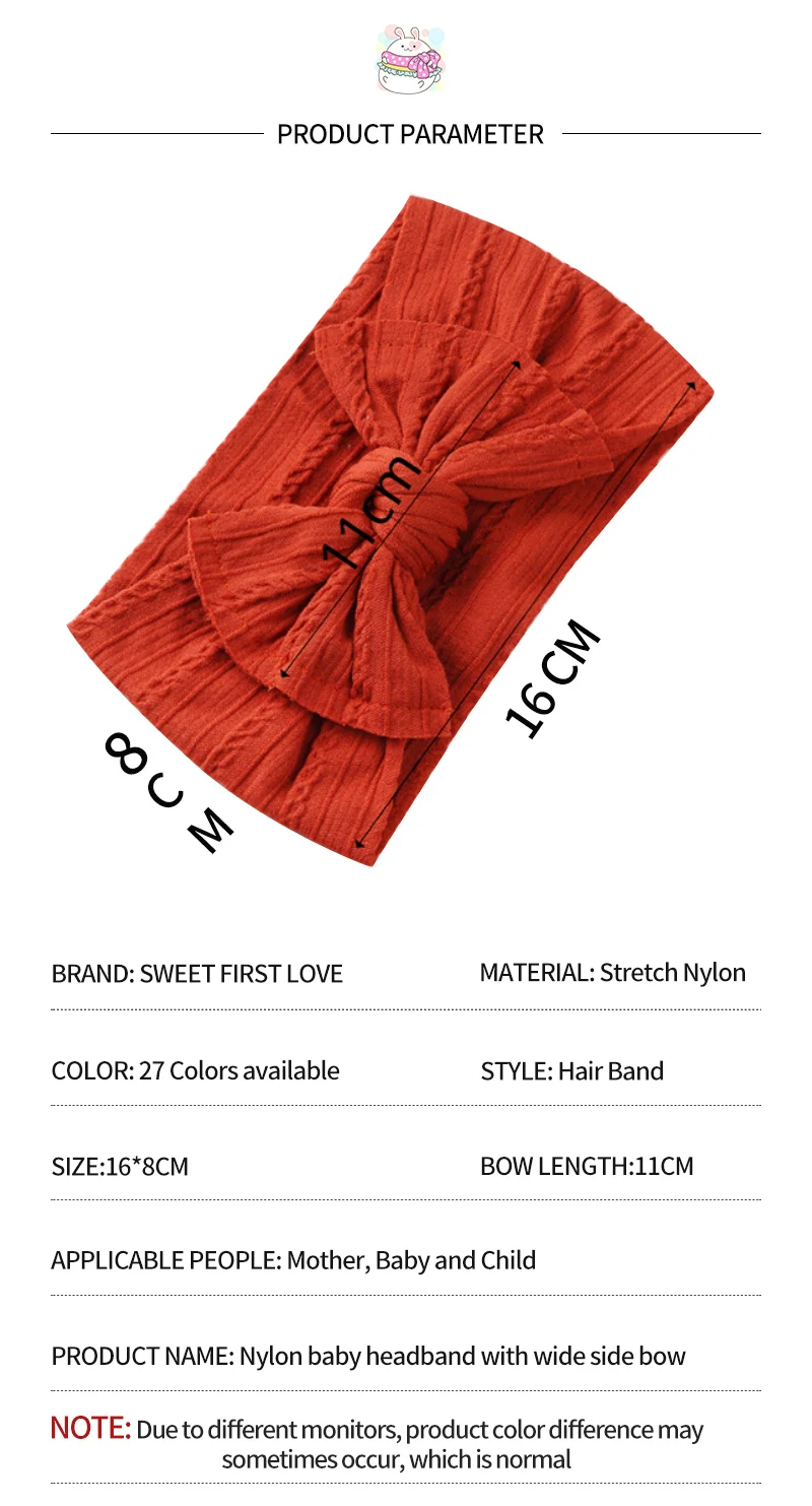 1PCS New Braid Nylon Bow Headbands,Cable Knit Solid Wide Nylon Headbands Turban, Baby Girls Head Wrap Hair Accessories 27 colors 1PCS New Braid Nylon Bow Headbands,Cable Knit Solid Wide Nylon Headbands Turban, Baby Girls Head Wrap Hair Accessories 27 colors