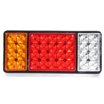 

Rear Waterproof 12V DC Rectangle Removable Car Indicator Tail Light Lamp Trailer For Caravan Truck Useful Practical