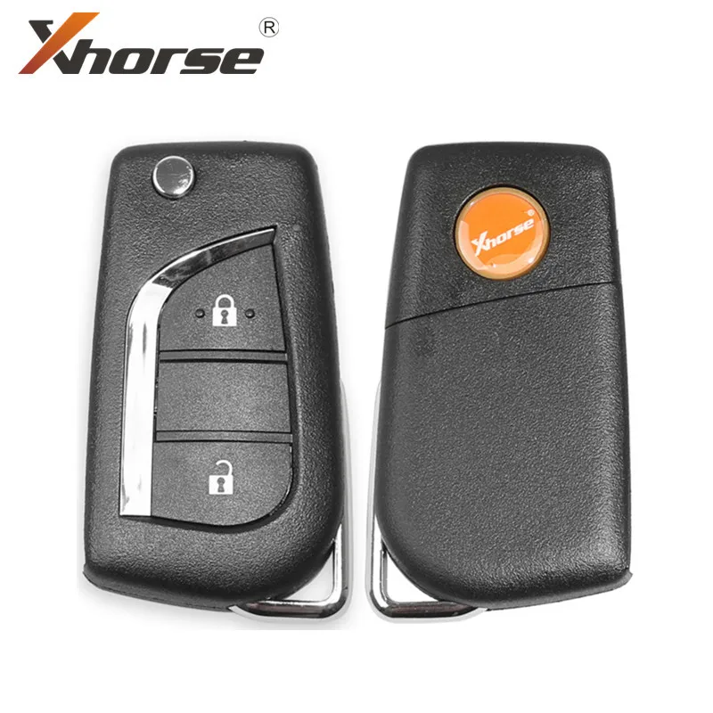 Универсальный пульт дистанционного управления Xhorse XKTO01EN для Toyota 2 кнопки VVDI Key
