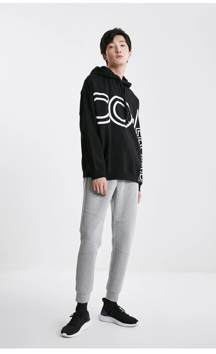 JackJones мужская Толстовка свободного кроя с буквенным принтом и длинными рукавами | 219133513
