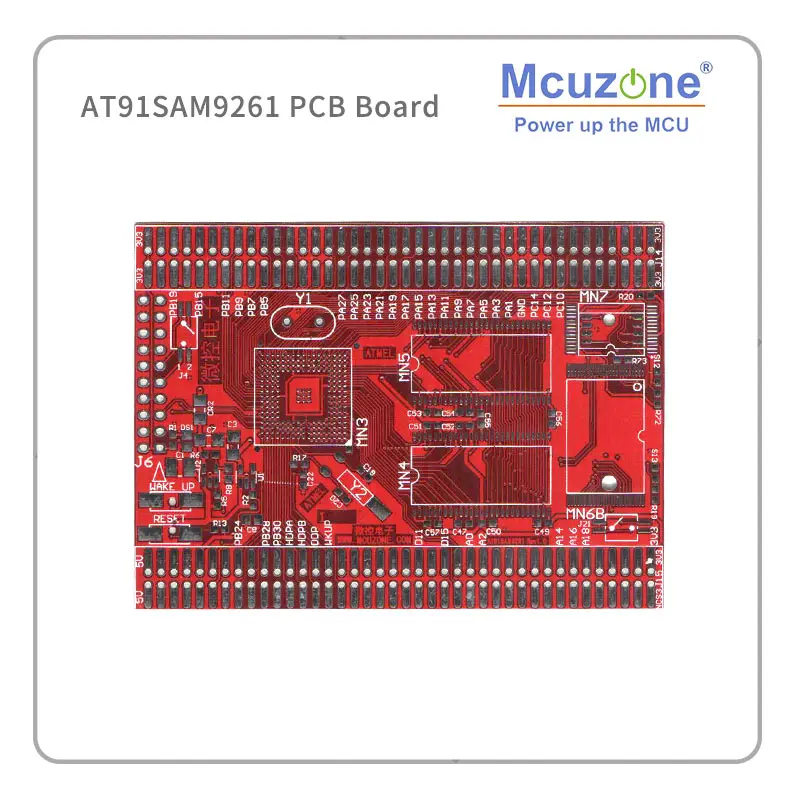 AT91SAM9261 плата для процессора SAM9261 ATMEL 64M SDRAM 128M NAND USB UART ADC RTC AT91SAM9261