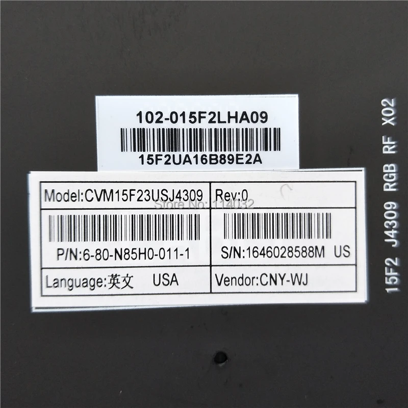 Rgb us ru Russo Teclado Retroiluminado para Hasee z7 Z7-kp7gh Kp7gs Kp7g1 911se Luz Colorida 680-n85h00111 Cvm15f2300j430m Novo - Imagem 2