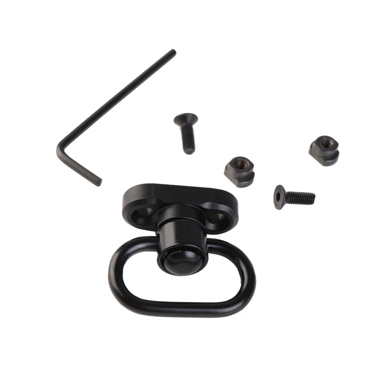 M-lok QD Sling Swivel Stud Mount Adapter For M Lok Rail Quick Release Mount Tools Kit Hunting Outdoor Sports Mount ZX00